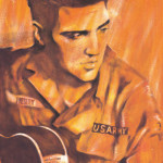 Elvis US Army print